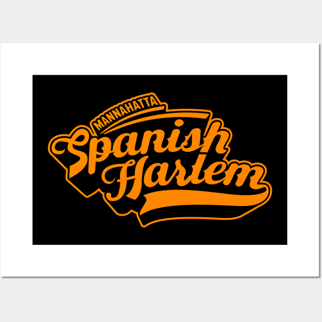 New York Spanish Harlem  - Spanish Harlem  - Spanish Harlem  Manhattan - El Barrio Wall Art by Boogosh